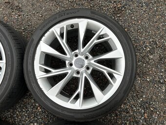 Original letní kola Audi A5 A4 5x112 8J ET29 245/40 R18 - 6