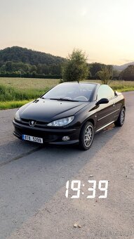 Peugeot 206 CC Cabrio 1.6 benzín – POJÍZDNÝ, levně - 6