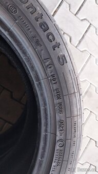 Prodám 2 x letní pneu Continental 245/40/18 - 6