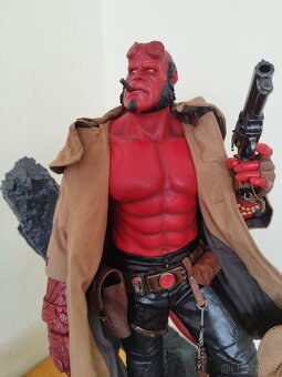 Hellboy II The Golden Army - Soška -Statue 1/4 Hellboy 70 cm - 6