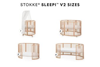 Nádherná postýlka Sleepi™ Mini a Sleepi™ pro větší děti - 6