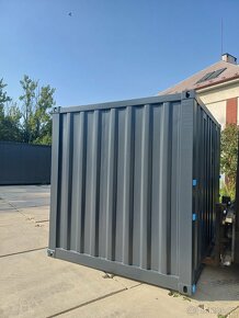 Nový 10´ skladový kontejner, barva RAL 7016 a RAL 7035 - 6