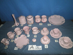 Růžový porcelán - sbírka - 6