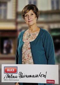 Prodám podpisové karty /autogram ze seriálu ULICE - 6
