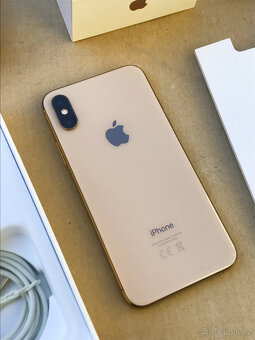 Prodám: Apple Iphone XS 256GB gold -- TOP STAV - 6
