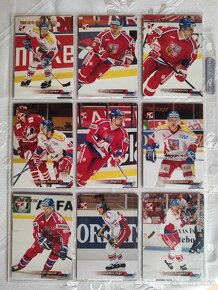 Predám hokejove karty komplet base set Wien 96 - 6