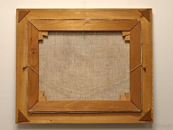 Obraz - Plachetnice, originální olejomalba na plátně 52x62 - 6