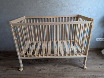 Postýlka s matrací - Scarlett Perta buk ECO 120 x 60 - 6