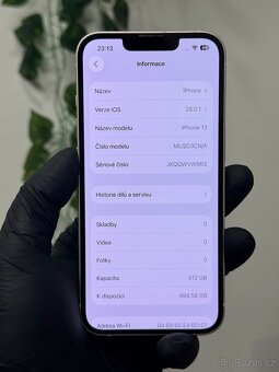iPhone 13 512GB růžový - 100% baterie, DPH - 6