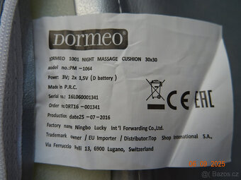 MASÁŽNÍ POLŠTÁŘEK (DORMEO) - 6
