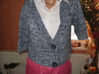 svetrik# bolerko# prehoz #halenka# pleteny - 6