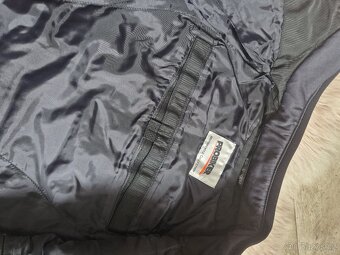 Dámská motorkářská bunda, tmavě modrá - 6