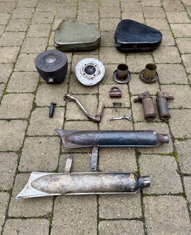 ČZ 125 B T - dily - 6