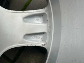 4x zachovalé alu disky 5x100 R16, letní pneu 50% - 6