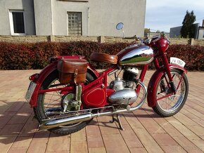 Jawa 250 Pérák, rok výroby 1951 - 6
