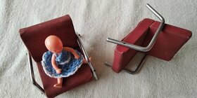 Domeček; pokojíček pro panenky, nábytek do domečku, křesílka - 6