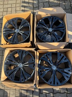ORIGINÁL Alu Volkswagen KALAMATA R18, 5x112 - TOP STAV - 6