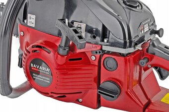 Motorová řetězová pila 5,5HP 2x řetěz 2x lišta +startér olej - 6