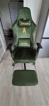 Kvalitní NOVÁ německá herní židle SYMINO,mnoho nastavení,sle - 6