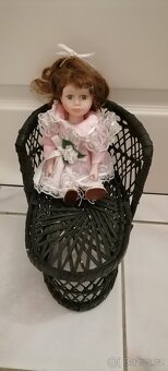 Porcelánové panenky + příslušenství - 6