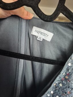 Nádherné plesové / večerní nové flitrovane šaty vel 42 - 6