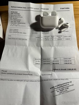 AirPods 3. generace s originální krabičkou - 6