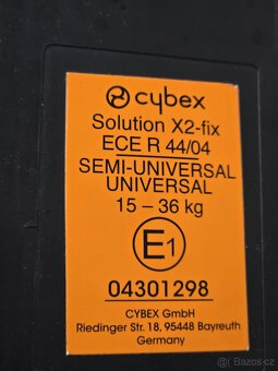 Dětská autosedačka Cybex Solution X2 Isofix 15-36 kg - 6