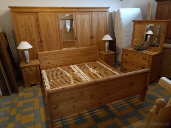 KOMPLETNÍ CELODŘEVĚNÁ LOŽNICE NORA - 6