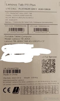 Tablet Lenovo P11 plus - 6