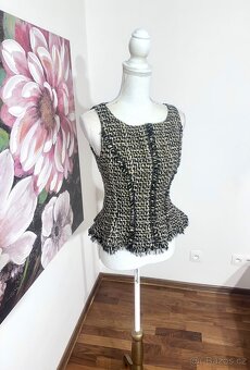 Tvídová vesta Marc Cain - 6