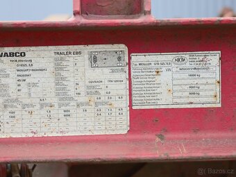 Meiller HKM, 18 TUN, NÁPRAVY BPW - 6