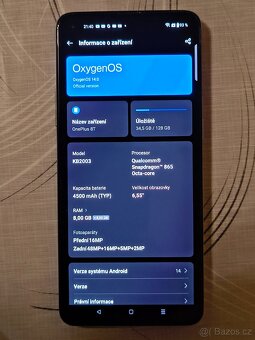Oneplus 8t 8/128GB pěkný stav - 6