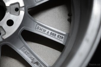 ORIGINÁLNÍ ALU KOLA BMW ŘADA 3 7,5Jx17 ET 30 + ZIMNÍ PNEU - 6