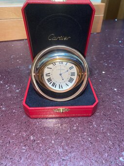Prodám stolni hodiny Cartier - 6
