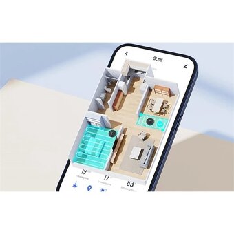 Vysavač robotický LUBLUELU L68 Black Tuya - 6