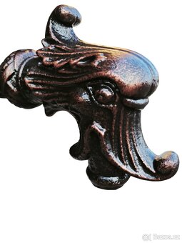 Stará antická Litinová Ruční pumpa na vodu studnu - 6