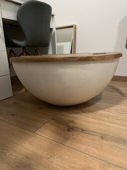 Konferenční stůl, mangové dřevo - 6