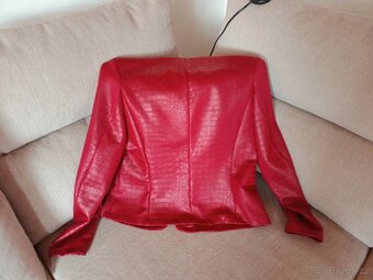 Krásné vín.červ.sako v.44 nové - 6