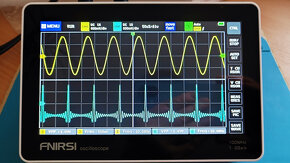 Osciloskop FNIRSI 2x100MHz s dotykovým displejem - 6