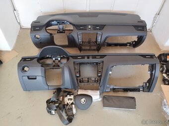 Airbagová sada Škoda Octavia 3 s novou deskou - 6