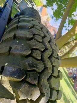 Vlek za traktor podvozek RCW + náhradní kolo - 6