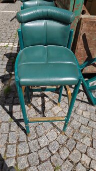 Barové židle Thonet ručně vyráběné ve Vídni rok 1999 - 6