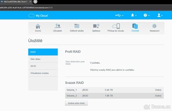 WD My Cloud EX2 Ultra 6+2TB - 6