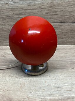 lampa lampička hříbek retro lampa chrom hříbek svítidlo - 6