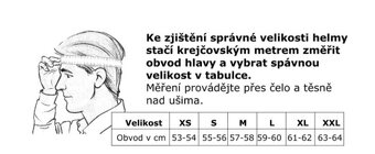 Helma na skútr AKIRA, vel. M - 6