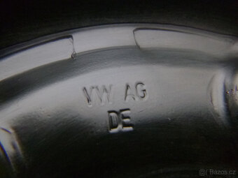 Plechové disky kola originál VW Škoda 5x112 6Jx15 ET47 - 6