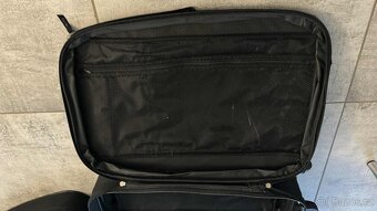 2x cestovní kufr, plátěný, vystužený. - 6