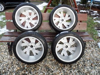 Originál Alu VW +Zimní Pneu Pirelli 225/40/18, ET 51 5X112 - 6