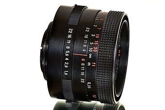 CZJ Pancolar RED MC 1,8/50mm M42 6-pyramid TOP STAV - 6