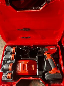 Hilti sfe 2 a12 zánovní multifunkční aku šroubovák komplet - 6